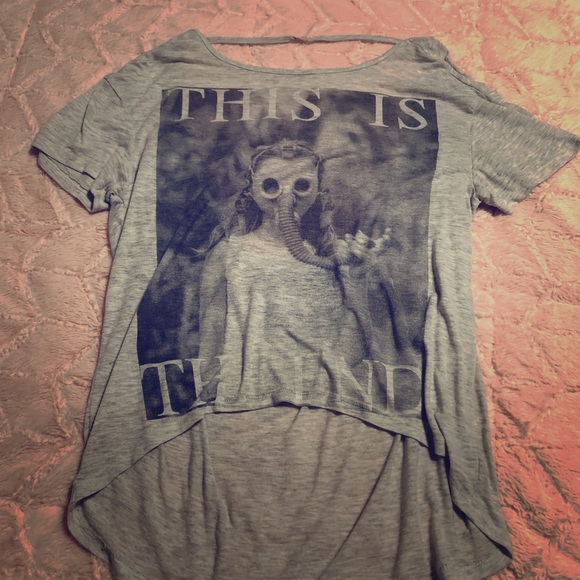 dead cities Tops - Backless shirt